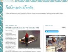 Tablet Screenshot of fatconsciousfoodie.blogspot.com