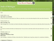 Tablet Screenshot of dadsofmichigan.blogspot.com