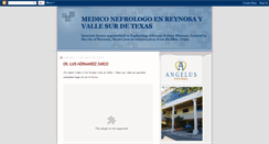 Desktop Screenshot of nefrologoenreynosa.blogspot.com