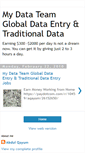 Mobile Screenshot of globaldataentryteam.blogspot.com