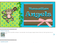 Tablet Screenshot of hawaiianangels.blogspot.com