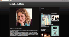 Desktop Screenshot of elisabethboor.blogspot.com