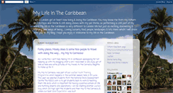 Desktop Screenshot of mylifeinthecaribbean.blogspot.com