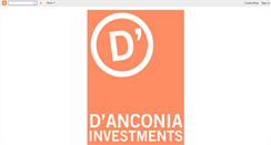 Desktop Screenshot of danconiainvestments.blogspot.com