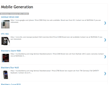Tablet Screenshot of mobile-generation.blogspot.com