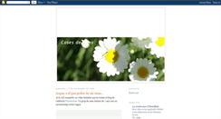 Desktop Screenshot of cosesdenens.blogspot.com