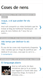 Mobile Screenshot of cosesdenens.blogspot.com