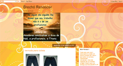 Desktop Screenshot of brechorenascer.blogspot.com