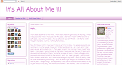 Desktop Screenshot of itsallaboutme-bobbie.blogspot.com