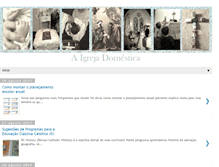 Tablet Screenshot of familia-igreja-domestica.blogspot.com