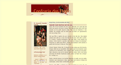 Desktop Screenshot of confrariadasflores.blogspot.com