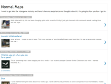 Tablet Screenshot of normalmaps.blogspot.com