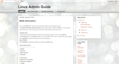 Desktop Screenshot of linuxadminguider.blogspot.com