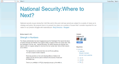 Desktop Screenshot of natsecwhereto.blogspot.com