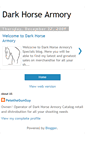 Mobile Screenshot of darkhorsearmory.blogspot.com
