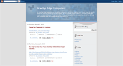 Desktop Screenshot of gravitiesedge.blogspot.com