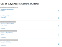 Tablet Screenshot of codmw2glitches.blogspot.com