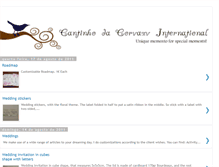 Tablet Screenshot of cantinhodacorvaxvint.blogspot.com