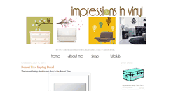 Desktop Screenshot of impressionsinvinyl.blogspot.com