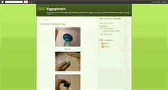 Desktop Screenshot of eggsplorers.blogspot.com