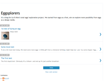 Tablet Screenshot of eggsplorers.blogspot.com