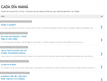 Tablet Screenshot of cadadiamama.blogspot.com