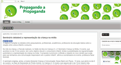 Desktop Screenshot of blogpropagandoapropaganda.blogspot.com