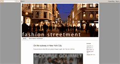 Desktop Screenshot of fashionstreetment.blogspot.com