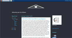 Desktop Screenshot of lupusnetwork.blogspot.com