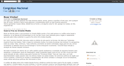 Desktop Screenshot of congresso-nacional.blogspot.com