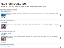 Tablet Screenshot of heartfelted.blogspot.com