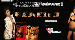 Desktop Screenshot of bearshanmakeup.blogspot.com