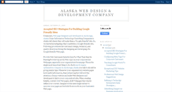Desktop Screenshot of alaskawebdesigndevelopmentcompany.blogspot.com