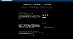 Desktop Screenshot of estafadospormueblesgarbe.blogspot.com