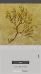 Mobile Screenshot of o-nama-atelier-ecostyle.blogspot.com