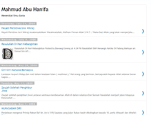 Tablet Screenshot of mahmudabuhanifa.blogspot.com