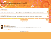 Tablet Screenshot of mediabelajarkeperawatan.blogspot.com