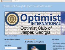 Tablet Screenshot of jasperoptimist.blogspot.com