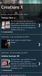 Mobile Screenshot of creationsx.blogspot.com