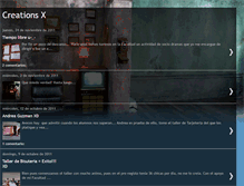 Tablet Screenshot of creationsx.blogspot.com