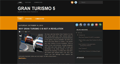 Desktop Screenshot of granturismo-5.blogspot.com