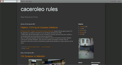 Desktop Screenshot of caceroleo.blogspot.com