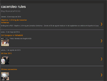 Tablet Screenshot of caceroleo.blogspot.com