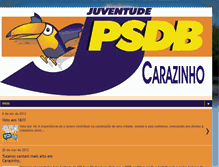 Tablet Screenshot of jpsdbcarazinho-rs.blogspot.com