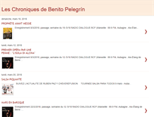 Tablet Screenshot of benitopelegrin-chroniques.blogspot.com