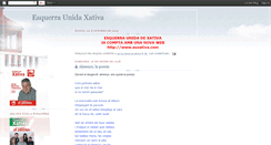 Desktop Screenshot of esquerraunidaxativa.blogspot.com