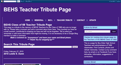 Desktop Screenshot of behsteachermemorial.blogspot.com