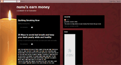 Desktop Screenshot of earnmoneymore-nunu.blogspot.com