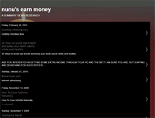 Tablet Screenshot of earnmoneymore-nunu.blogspot.com