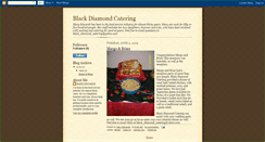Desktop Screenshot of blackdiamondcatering.blogspot.com